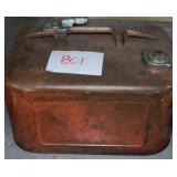 5 gallon metal gas can