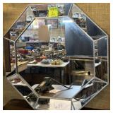 Beautiful octagon beveled mirror - 24x24