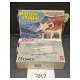 New singer hand stitch & more