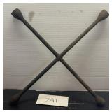 4 way lug wrench / tire iron