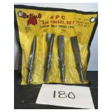 Buffalo 4 pc air chisel set