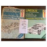 (2) Haynes Manuals; Dodge Aries 81-89; Lincoln