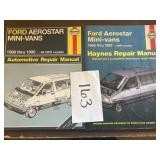 (2) Haynes Manuals; Ford Aerostar; 86-90 & 86-97