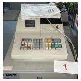 Sam4s er-350ii electronic cash register - works