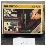 New presto shoe polisher