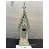 Wooden birdhouse decor