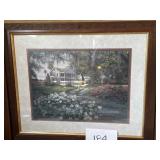 Tire swing wall decor; RC Carter; 23x20