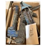 (3) vintage caulking guns