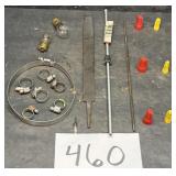 Mixed lot boot clamps, & more