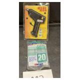 New hot melt glue gun & glue sticks