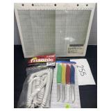 Mixed lot; graph paper & more