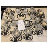 Home interiors tea light wall decor