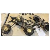 Metal bird home interiors decor