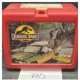 Vtg thermos Jurassic park lunchbox