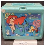 Vtg thermos little mermaid lunchbox