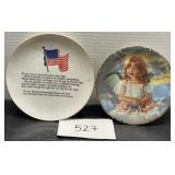 Vintage Angel Of Sharing Plate 7' & more