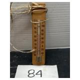 Vintage baker outdoor thermometer