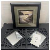 Framed ocean wall art; 12x12 & more