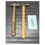 Lot of 2 vtg hammers