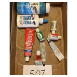 Mixed lot all purpose glue & more