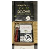 New v.o.m. 20,000volts multitester