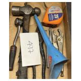 Mixed lot hammers, filters & more