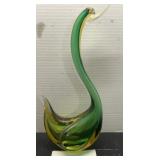 1970 MURANO Italy glass swan