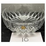 Bleikristall lead crystal bowl made in Germany 24%