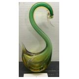 1970 MURANO Italy glass swan