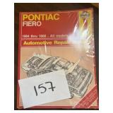 Sealed Haynes manual; Pontiac field 84-88