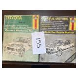 (2) Haynes Manuals; Toyota Hi-Lux 69-78; GM