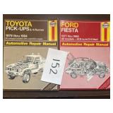 (2) Haynes Manuals; Toyota pick up 79-94; ford