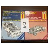 (2) Haynes Manuals; GM 82-96; Jaguar xj6 68-86