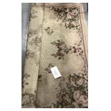 Large floral rug - needs cleaned