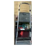 Garage step stool