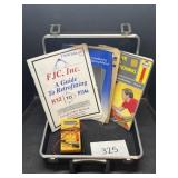 Mixed lot (3) guide books & cen-tech in case