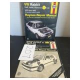 (2) Haynes manuals; VW; Rabbit 75-92; Jetta 95-97
