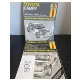(2) Haynes manuals; Toyota Camry 92-96; GM 88-95