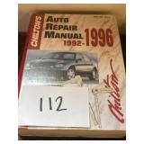 Chiltons; Auto Repair Manual; 92-96