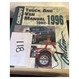 Chiltons; Truck & Van Manual 92-96