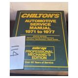 Chiltons; Automotive Service Manual; 71-77