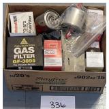 Mixed lot (new) gas filter , fuel filter & more