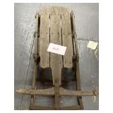 Vintage wooden sled - child