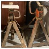 (2) Heavy Duty Jack Stands