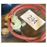 Regulator with hose