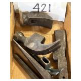 Lot of 6 hammer heads