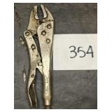 Straight Jaw Locking Pliers Made In Taiwan 6'