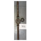 Greenfield ROUND ADJUSTABLE DIE AND WRENCH SET
