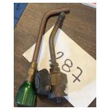 (2) welding torch tips