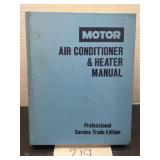 1983; Motor; Air cons and heater manual